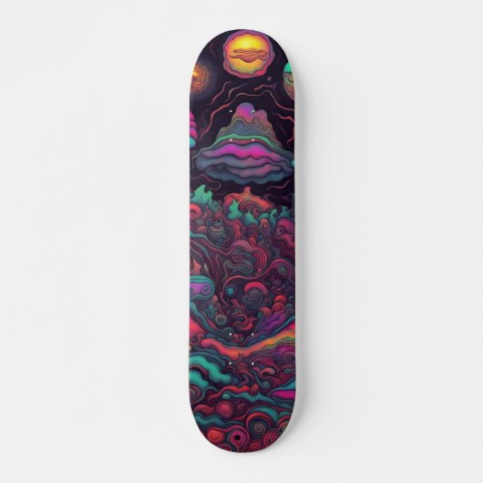 Trippy Persoonlijk Skateboard (Voorkant)