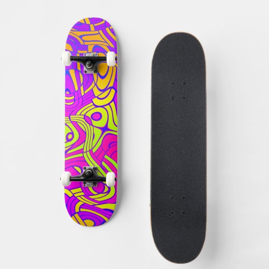 Trippy Persoonlijk Skateboard (Voorkant)