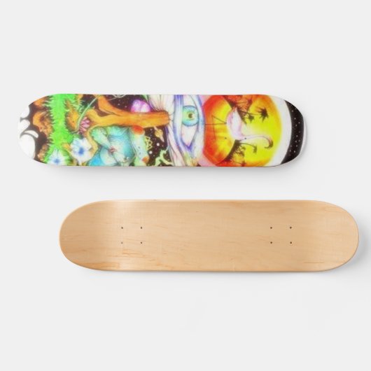 trippy persoonlijk skateboard (Horizontaal)