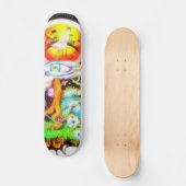 trippy persoonlijk skateboard (Voorkant)