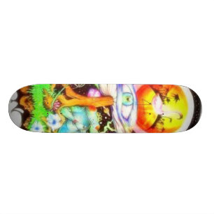trippy persoonlijk skateboard