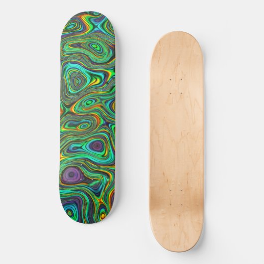 Trippy Persoonlijk Skateboard (Voorkant)