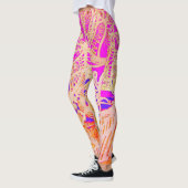 Trippy Pink Boho Leggings (Links)
