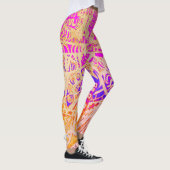 Trippy Pink Boho Leggings (Rechts)