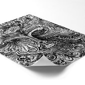 Trippy Portret Poster (Hoek)