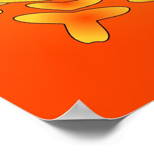 Trippy Poster: Psychedelic Hexagonal Artwork Poster (Hoek)