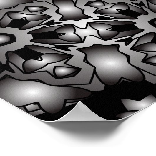 Trippy Poster: Psychedelic Kaleidoscope Artwork Poster (Hoek)