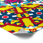 Trippy Poster: Psychedelic Kaleidoscope Artwork Poster (Hoek)