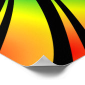 Trippy-Poster: Yin Yang Symbol & Spiral Design Poster (Hoek)