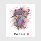 Trippy Psychedelic Earthy paddenstoelen Floral Art Sticker (Vel)