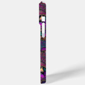 Trippy psychedelisch paddenstoelenpatroon Case-Mate iPhone case (Achterkant / Links)