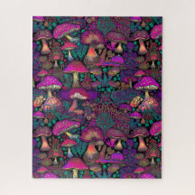 Trippy Psychedelische Paddenstoel  