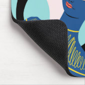 Trippy rare vaporwave psychedelic muismat (Hoek)