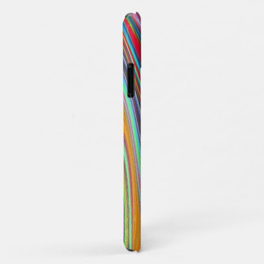 Trippy Red, Green and Blue Abstract Groovy Art Case-Mate iPhone Case (Achterkant/rechts)