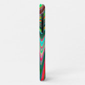 Trippy Red, Green and Blue Abstract Groovy Art Case-Mate iPhone Case (Achterkant/links)
