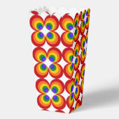 Trippy Regenboem Bloemen Bedankdoosjes (Voorkant)