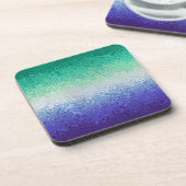 Trippy Ripply Funky Boho MLM Mannen die van Mannen Bier Onderzetter (Linkerzijde)
