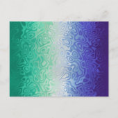 Trippy Ripply Funky Boho MLM Mannen die van Mannen Briefkaart (Voorkant)