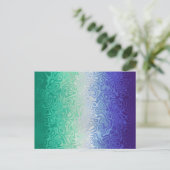Trippy Ripply Funky Boho MLM Mannen die van Mannen Briefkaart (Staand voorkant)