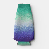 Trippy Ripply Funky Boho MLM Mannen die van Mannen Flesjeskoeler (Voorkant)