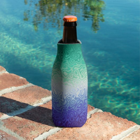 Trippy Ripply Funky Boho MLM Mannen die van Mannen Flesjeskoeler (Insitu Zwembad)