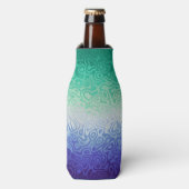 Trippy Ripply Funky Boho MLM Mannen die van Mannen Flesjeskoeler (Fles Voorkant)