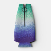 Trippy Ripply Funky Boho MLM Mannen die van Mannen Flesjeskoeler (Achterkant)