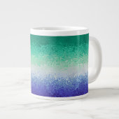 Trippy Ripply Funky Boho MLM Mannen die van Mannen Grote Koffiekop (Voorkant rechts)