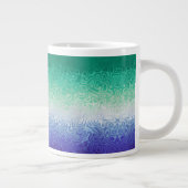 Trippy Ripply Funky Boho MLM Mannen die van Mannen Grote Koffiekop (Rechts)