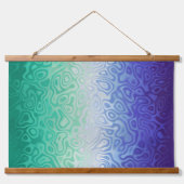 Trippy Ripply Funky Boho MLM Mannen die van Mannen Hangend Wandkleed (Voorkant 3)