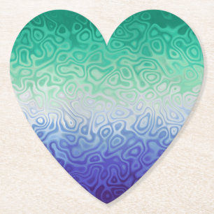Trippy Ripply Funky Boho MLM Mannen Die Van Mannen Kartonnen Onderzetters