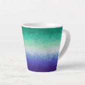 Trippy Ripply Funky Boho MLM Mannen Die Van Mannen Latte Mok (Rechterhoek)