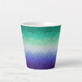 Trippy Ripply Funky Boho MLM Mannen Die Van Mannen Latte Mok (Voorkant)