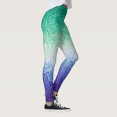 Trippy Ripply Funky Boho MLM Mannen Die Van Mannen Leggings (Rechts)