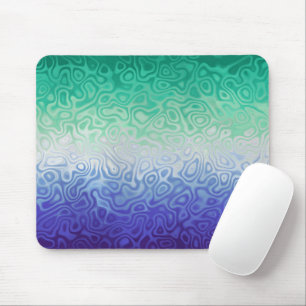 Trippy Ripply Funky Boho MLM Mannen die van Mannen Muismat