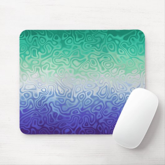 Trippy Ripply Funky Boho MLM Mannen die van Mannen Muismat (Met muis)