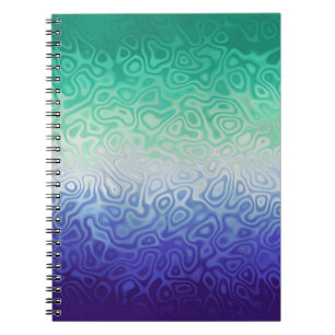 Trippy Ripply Funky Boho MLM Mannen die van Mannen Notitieboek