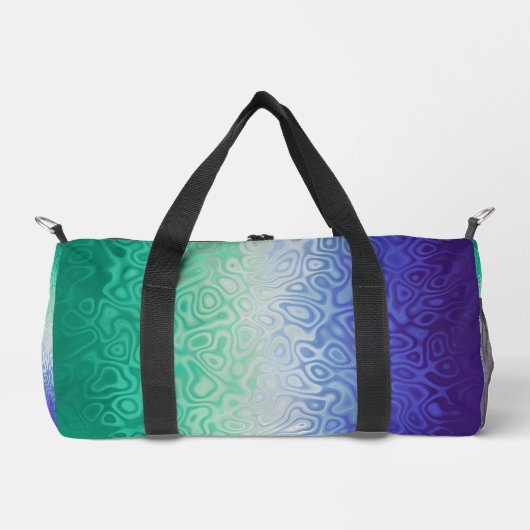 Trippy Ripply Funky Boho MLM Mannen die van Mannen Plunjezak (Voorkant)