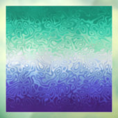 Trippy Ripply Funky Boho MLM Mannen die van Mannen Raamsticker (Vel 3)