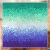 Trippy Ripply Funky Boho MLM Mannen die van Mannen Raamsticker (Vel 2)