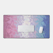 Trippy Ripply Groovy Excentrieke Bigender Pride Vl Bureaumat (Keyboard & Muis)