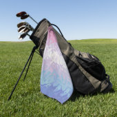 Trippy Ripply Groovy Excentrieke Bigender Pride Vl Golfhanddoek (Groen)