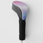Trippy Ripply Groovy Excentrieke Bigender Pride Vl Golfheadcover (Schuin)