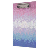 Trippy Ripply Groovy Excentrieke Bigender Pride Vl Klembord (Links)