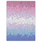 Trippy Ripply Groovy Excentrieke Bigender Pride Vl Klembord (Achterkant)