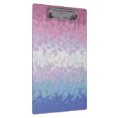 Trippy Ripply Groovy Excentrieke Bigender Pride Vl Klembord (Rechts)
