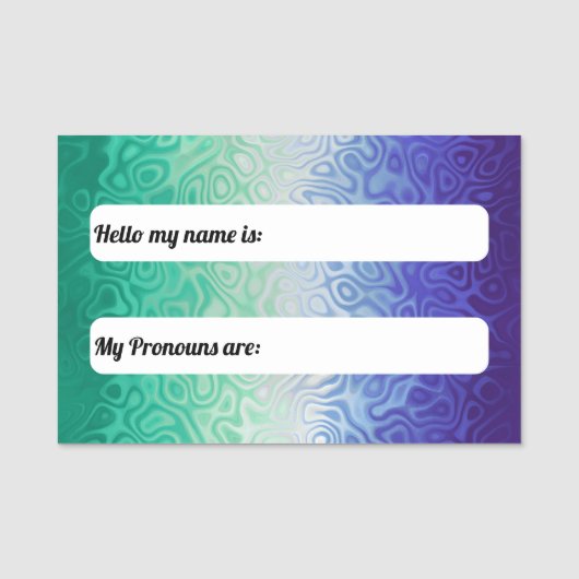 Trippy Rippy Funky Boho MLM Mannen Loving Mannen P Naamplaatje (Voorkant)