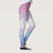 Trippy Rippy Groovy Excentrieke Bigender Pride Vla Leggings (Rechts)