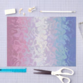 Trippy Rippy Groovy Excentrieke Bigender Pride Vla Tissuepapier (Craft)