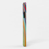 Trippy Rode, Groene en Blauwe Abstracte Groovy Kun Case-Mate iPhone Case (Achterkant/rechts)